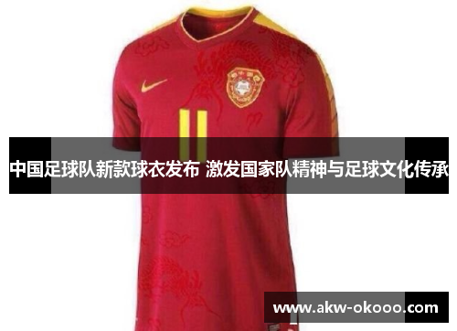 中国足球队新款球衣发布 激发国家队精神与足球文化传承