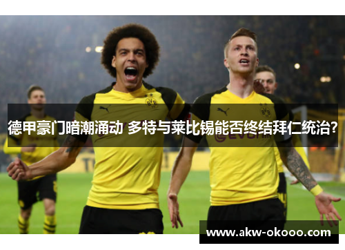 德甲豪门暗潮涌动 多特与莱比锡能否终结拜仁统治？